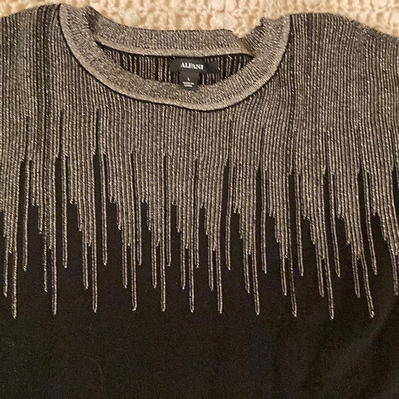 Alfani metallic icicle sweater size Large - Picture 3 of 7